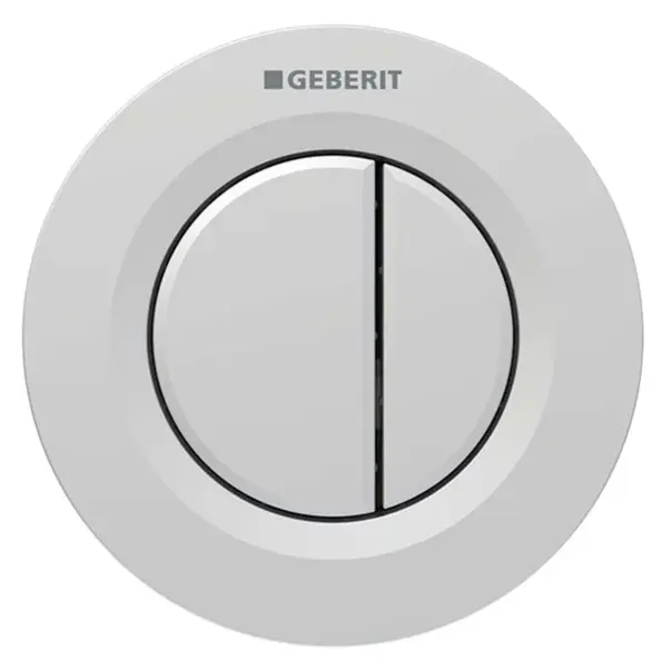 Geberit Splachovací systémy - Oddálené ovládání splachování typ 01, 2-činné, easy to clean, matný chrom 116.042.JQ.1