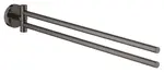 Grohe Essentials - Držák na ručníky, tmavý grafit 40371A01