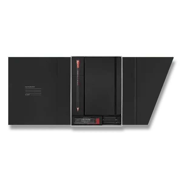 Sada  Moleskine - zápisník X Blackwing L, linkovaný, kreativní sada