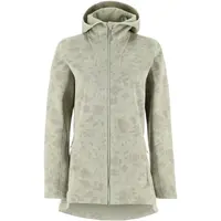 KARI TRAA SANNE OUTDOOR FLEECE Dámská prodloužená mikina, světle zelená, velikost