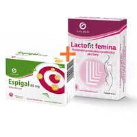 Espigal 80mg  tob 100 + Lactofit femina cps 10