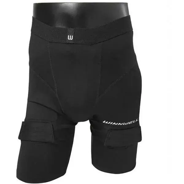 WINNWELL JOCK COMPRESSION SR Kompresní kraťasy, černá, velikost