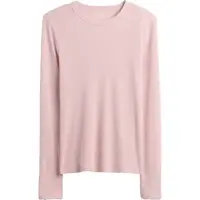 GAP V-FAST LS ESSENTIAL RIB TEE Dámské tričko, lososová, velikost