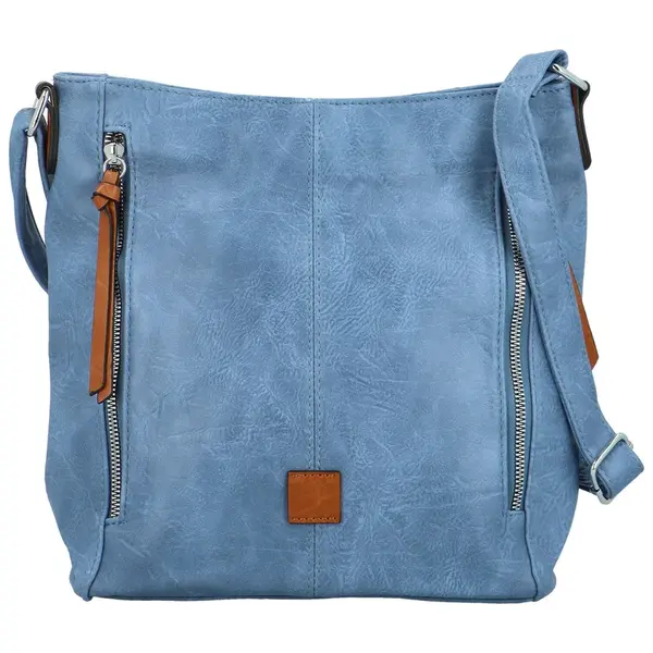 Dámská crossbody kabelka džínově modrá - Firenze Jolie