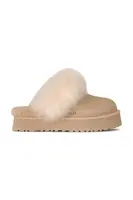 Semišové papuče UGG Disquette Chalet béžová barva, 1173930.SNDCS