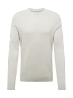 JACK & JONES Sveter 'JJEGlobe'  sivobéžová