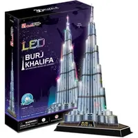 Cubic Fun 3D Puzzle Burdž Chalífa LED 136 dielikov
