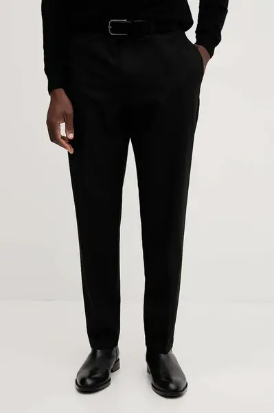 Kalhoty s příměsí vlny Armani Exchange