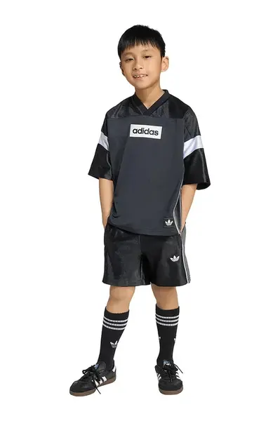 Dětská souprava adidas Originals černá barva, JX3884