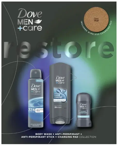 Dove MEN k. Clean Comfort (sg+antip+stick+nabíjač)