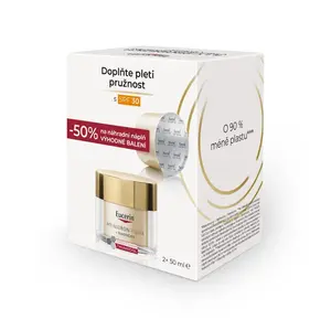 Eucerin Hyaluron-Filler + Elasticity SPF30 denní krém a náhradní náplň 2x50 ml
