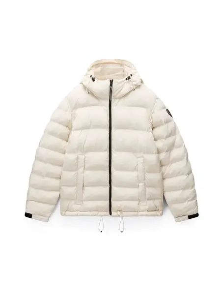 NAPAPIJRI Zimná bunda 'Terez'  čierna / biela ako vlna