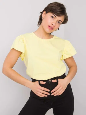 Blouse-FA-BZ-7041.19-light yellow