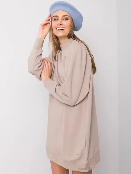 Dress-TW-SK-G-084.63-beige