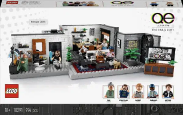Queer tým – byt „Úžo Pětky“ - Lego Creator (10291)