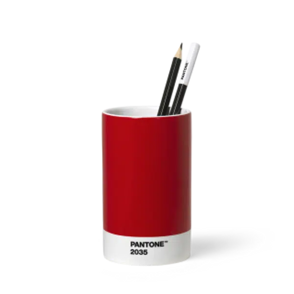 PANTONE Porcelánový stojánek na tužky - Red 2035