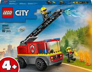 Hasičské auto s žebříkem - Lego City (60463)