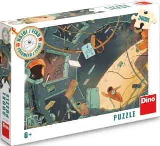 Puzzle Najdi 10 předmětů - Vesmír 300 xl dílků