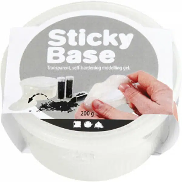Samotvrdnoucí transparentní hmota 200g – Sticky base