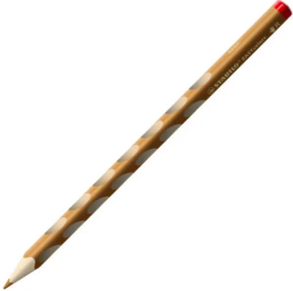 STABILO EASYcolors pastelka pro praváky - tmavý okr
