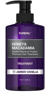 KUNDAL Honey&Macadamia Treatment - hydrointenzivní proteinová kúra na vlasy s vanilkou 500 ml