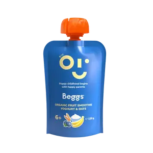 BEGGS BIO Smoothie s ovocem, jogurtem a ovesnými vločkami 120 g