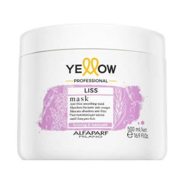 Alfaparf Milano Yellow Liss Mask maska pro uhlazení a lesk vlasů 500 ml