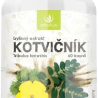 ALLNATURE Kotvičník bylinný extrakt 60 kapslí