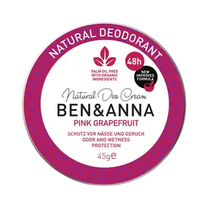 BEN & ANNA Pink Grapefruit metal deocreme 45 g