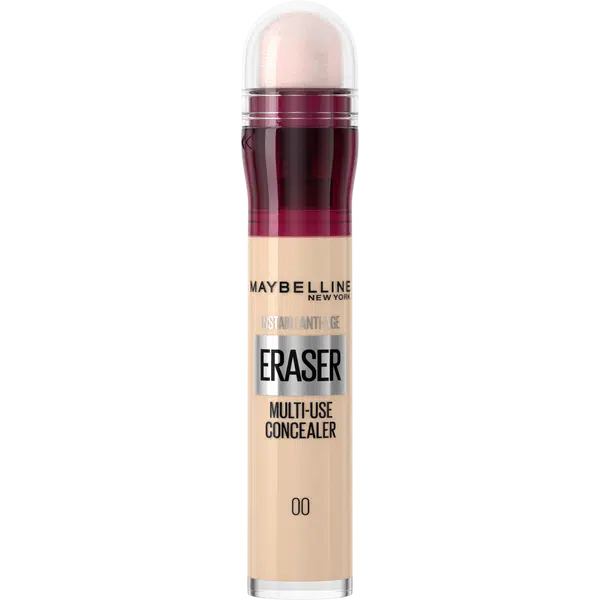 MAYBELLINE NEW YORK Instant Age Rewind tekutý korektor pro zakrytí kruhů pod očima s pěnovým aplikátorem 00 Ivory 6 ml