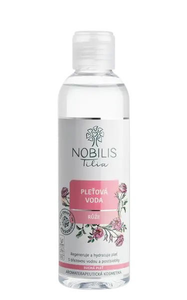 NOBILIS TILIA Pleťová voda Růže 200 ml