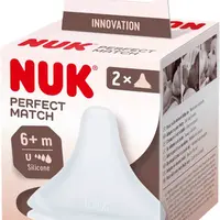 NUK Perfect Match savička Universal (6+ m.) 2 ks