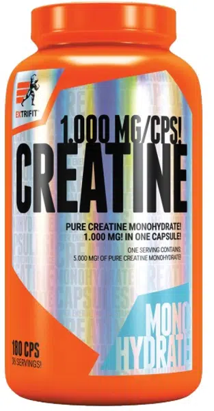 EXTRIFIT Creatine Monohydrate 180 kapslí