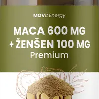 MOVIT ENERGY Maca 600 mg + Ženšen 100 mg, 90 kapslí