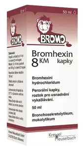 BROMHEXIN 8 KM kapky /8 mg/ml 50 ml
