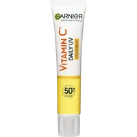 GARNIER Skin Naturals Vitamin C denní rozjasňující UV fluid SPF 50+ invisible, 40 ml