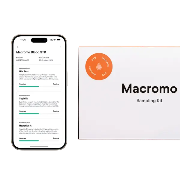 MACROMO krevní test Pohlavně přenosné nemoci
