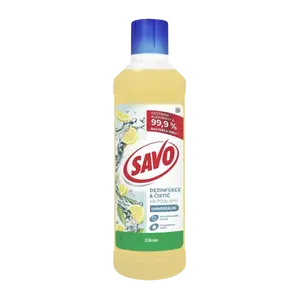 SAVO dezinfekce a čistič na podlahy Citrón 1 l