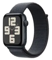 APPLE Watch SE (2024) 40mm Temně inkoustový hliník s inkoustově fialovým provlékacím řemínkem