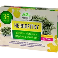 GALMED Herbofitky s islandským lišejníkem a Vit. C BEZ CUKRU 36 pastilek