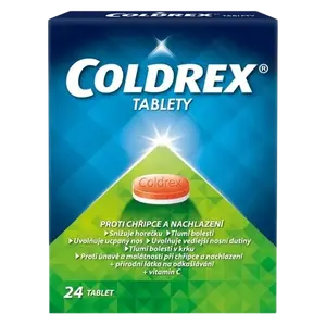 COLDREX Tablety proti příznakům chřipky a nachlazení 24 tablet
