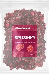 ALLNATURE Klikva (brusinka) sušená 1000 g