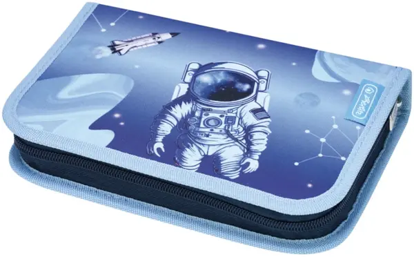 Herlitz - Penál plný kosmonaut 2 chlopně - Neuveden