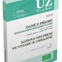 ÚZ č. 1616 - Daně z příjmů, 2025