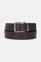 Oboustranný kožený pásek Tommy Hilfiger pánský, hnědá barva, AM0AM13012