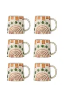 Sada hrnků Bloomingville Shama 515 ml 6-pack