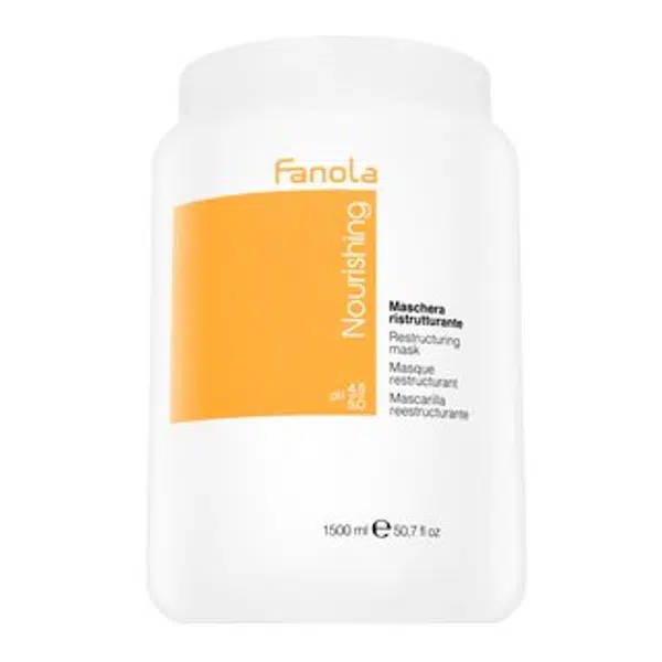 Fanola Nourishing Restructuring Mask vyživující maska pro suché a poškozené vlasy 1500 ml
