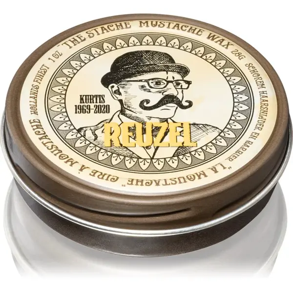 Reuzel "The Stache" Mustache Wax vosk na knír pro zdravý lesk 28 g