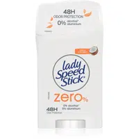 Lady Speed Stick Zero Fresh Coconut tuhý deodorant bez obsahu hliníkových solí 40 g