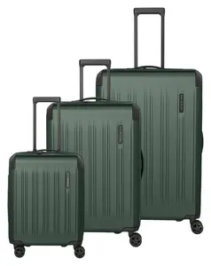 Sada cestovních kufrů Travelite Dynamiic S,M,L exp Green